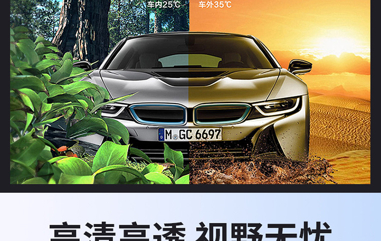 汽车隔热膜详情页设计