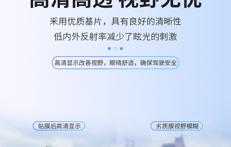 汽车隔热膜详情页设计