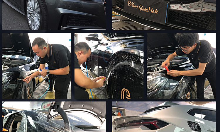 汽车建筑膜详情页设计