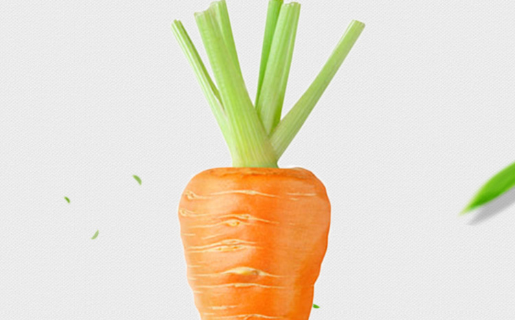 胡萝卜汁详情页设计